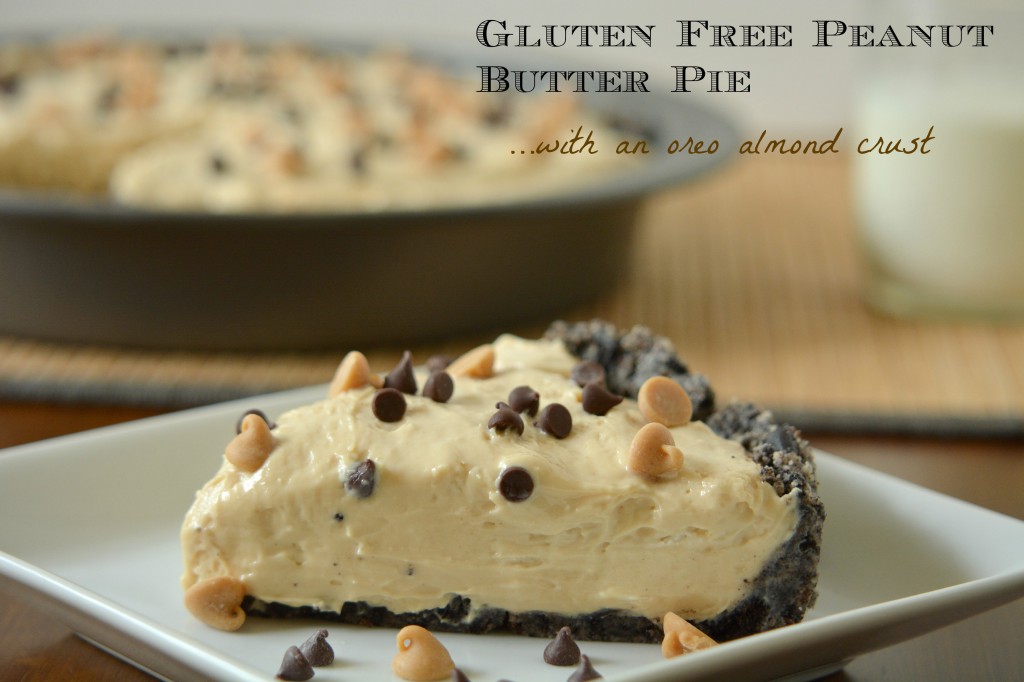 Gluten Free Peanut Butter Pie with Oreo Almond Crust Fearless Dining