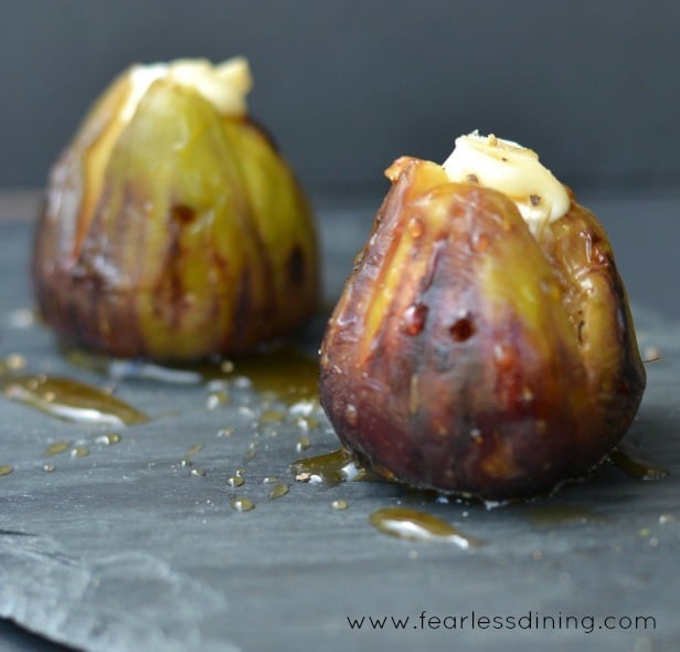 Easy Grilled Figs Stuffed with Brie and Honey Fearless Dining
