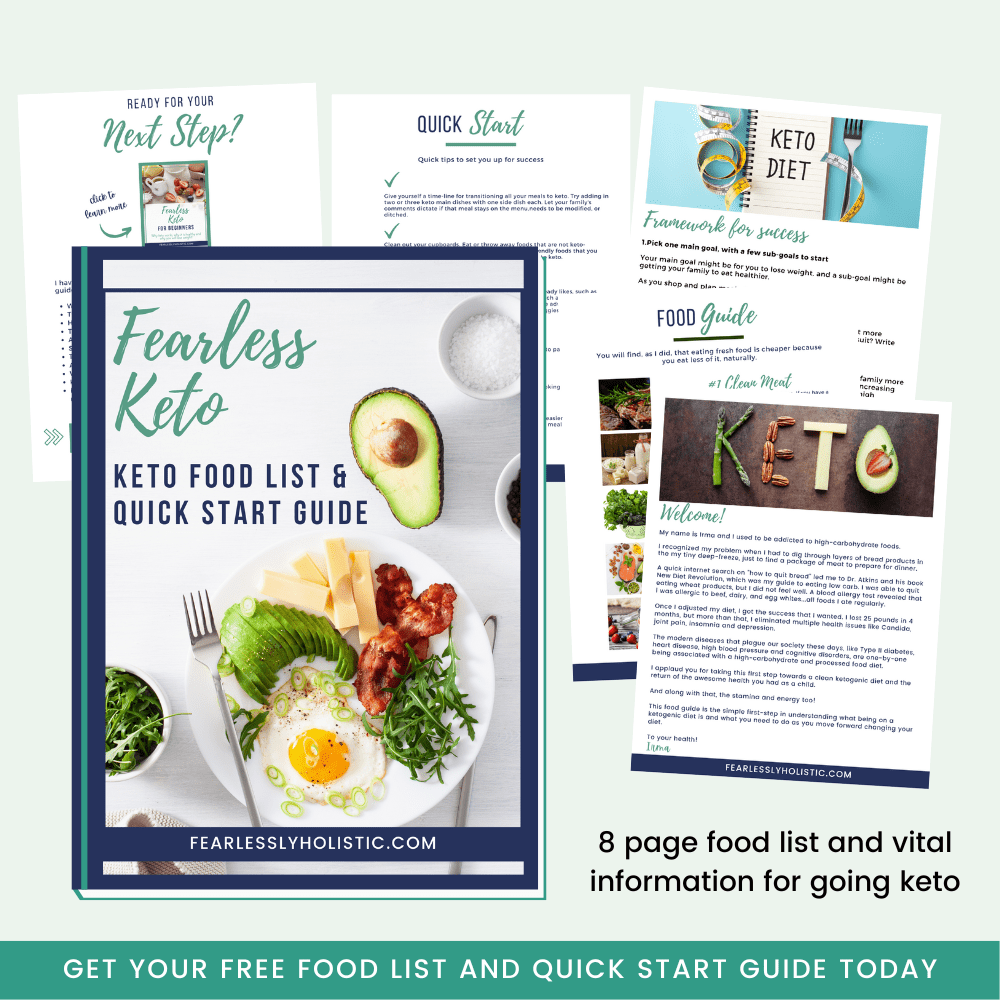 FREE Keto Food and Quick Start Fearlessly Holistic