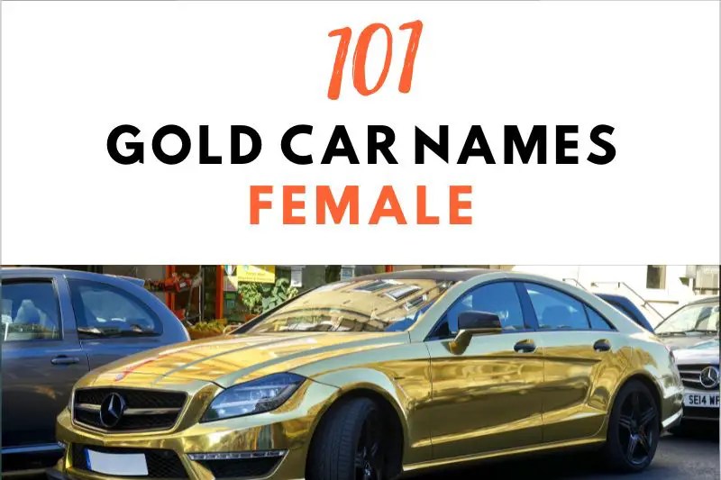 101 Remarkable Gold Car Names Female Fearless Names