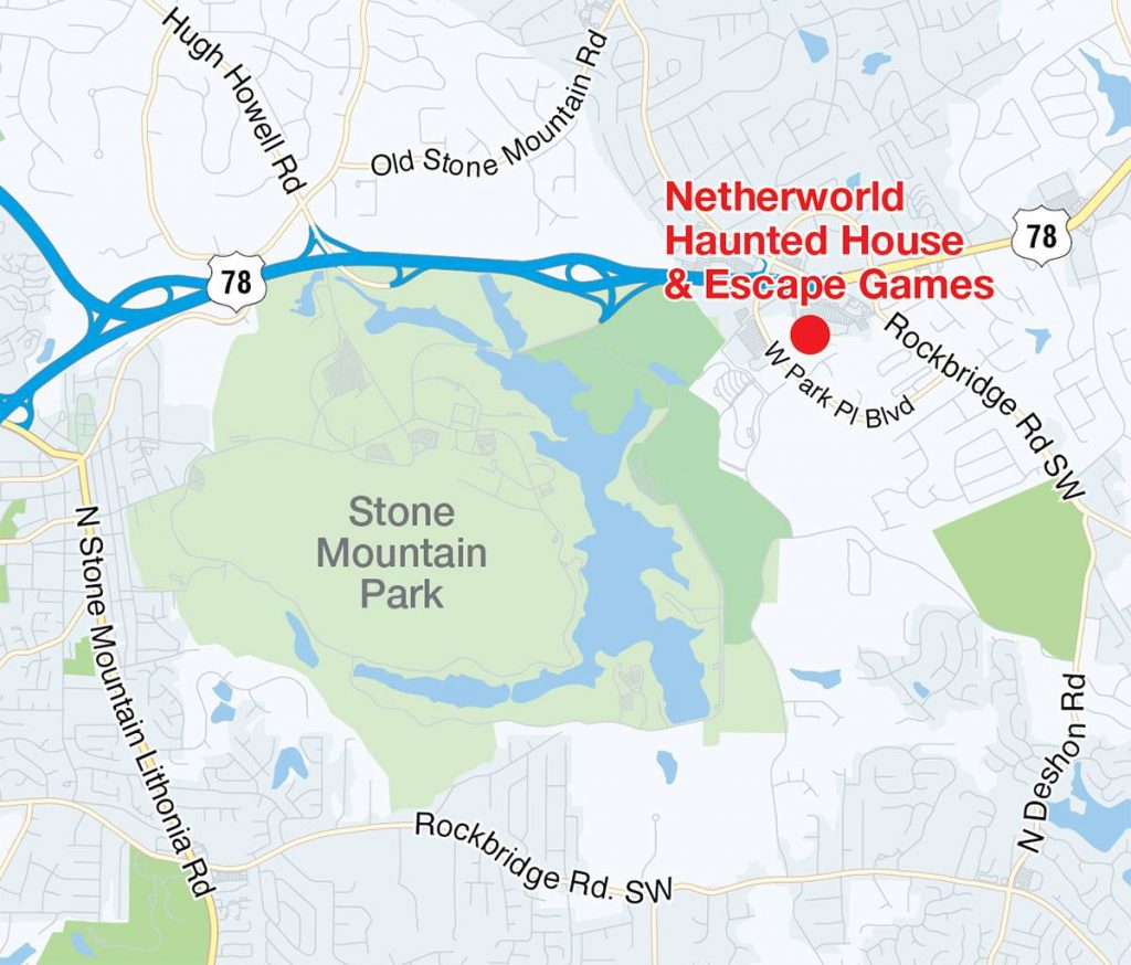 Directions Netherworld Haunted House