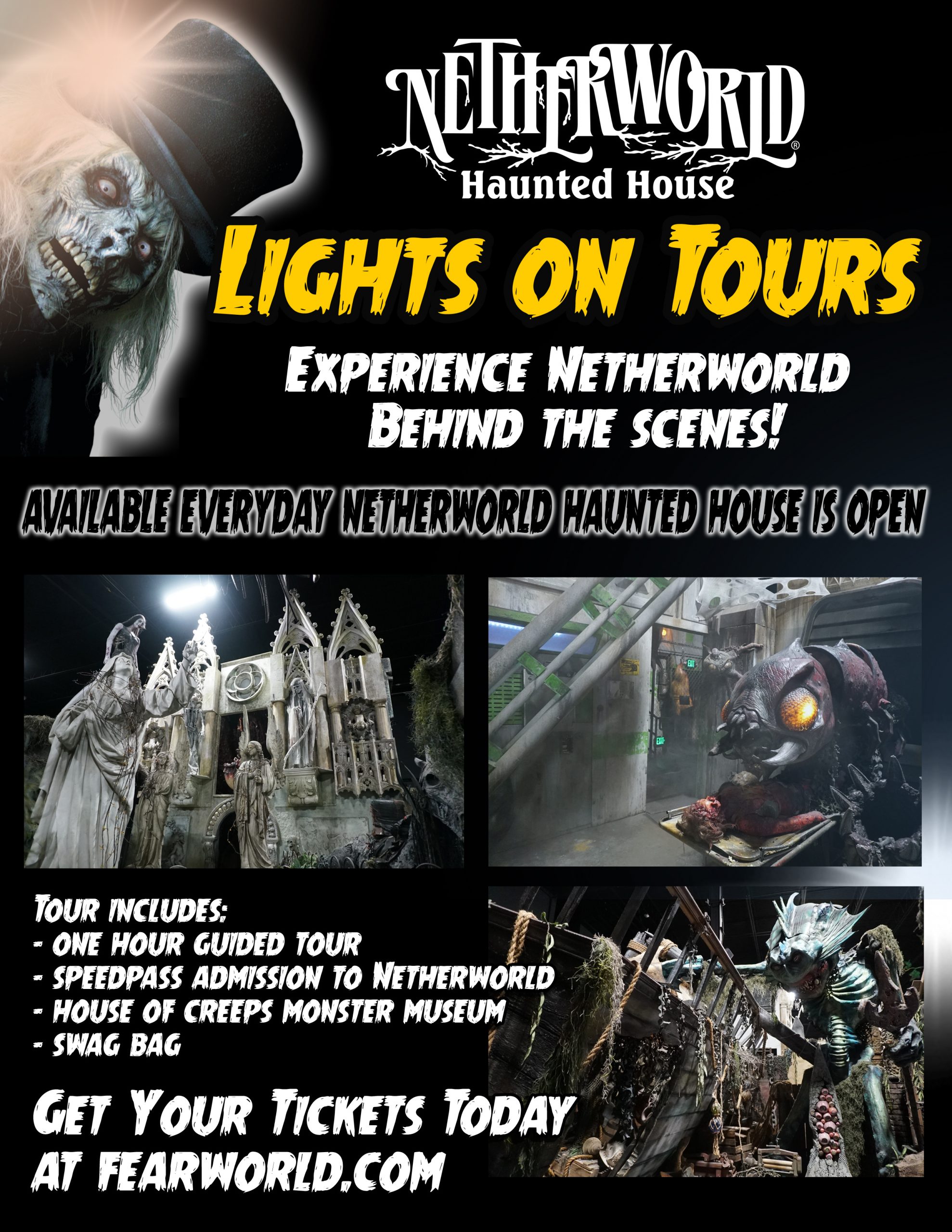 NETHERWORLD Behind The Scenes Tours Netherworld Haunted