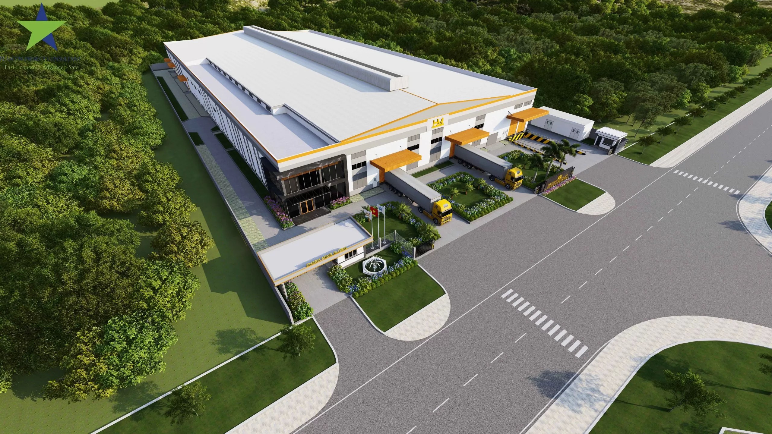 DỰ ÁN CÔNG TY TNHH CHARM MING GLOBAL CÔNG TY TNHH TƯ VẤN DỰ ÁN FEAS