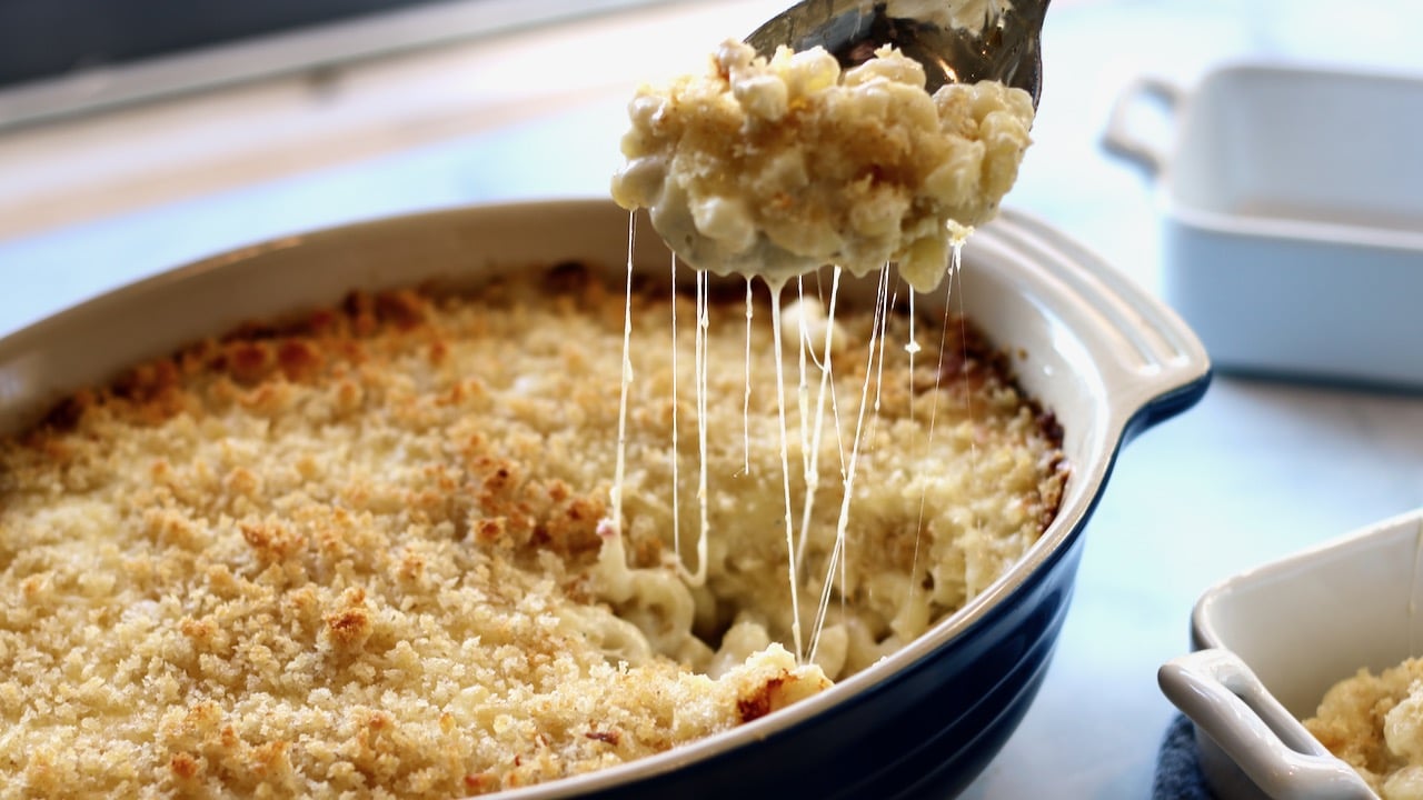 Ina Garten's Overnight Mac and Cheese Feast and Merriment