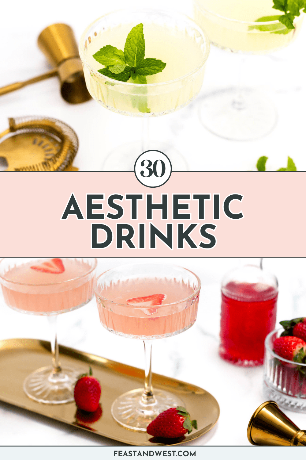 25 Aesthetic Drinks That Are Almost Too Pretty To Sip