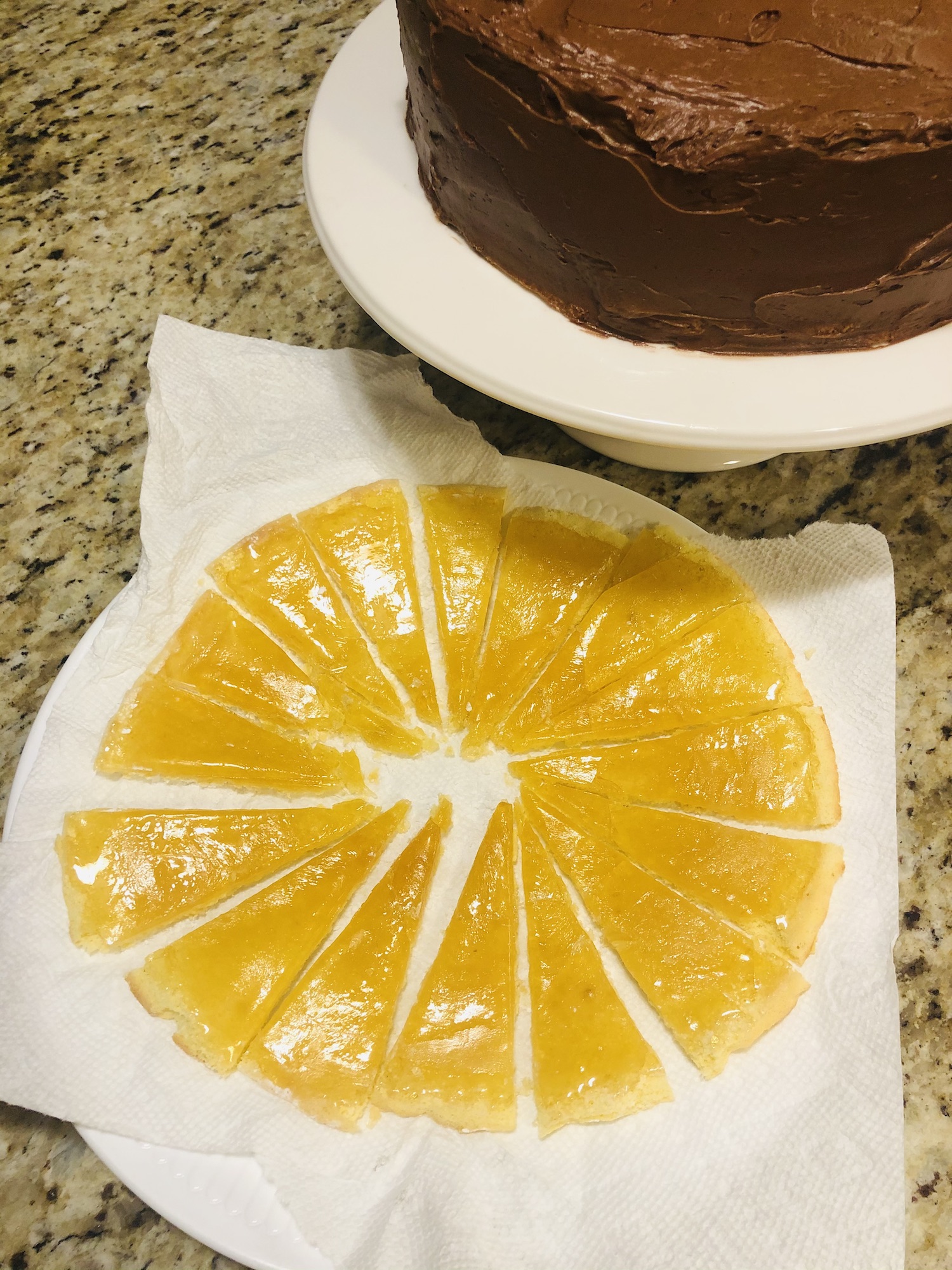 Hungarian dobostorta (dobos torte)