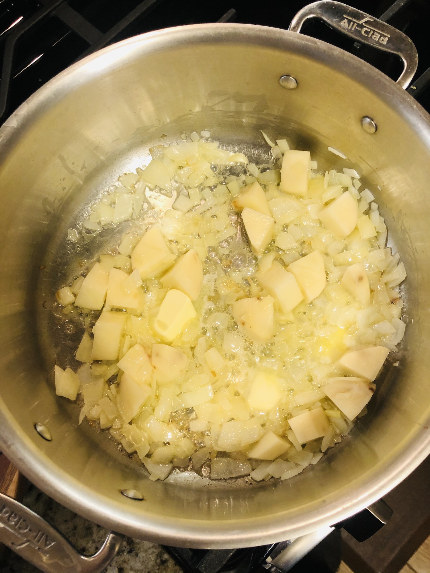cauliflower soup květáková polévka
