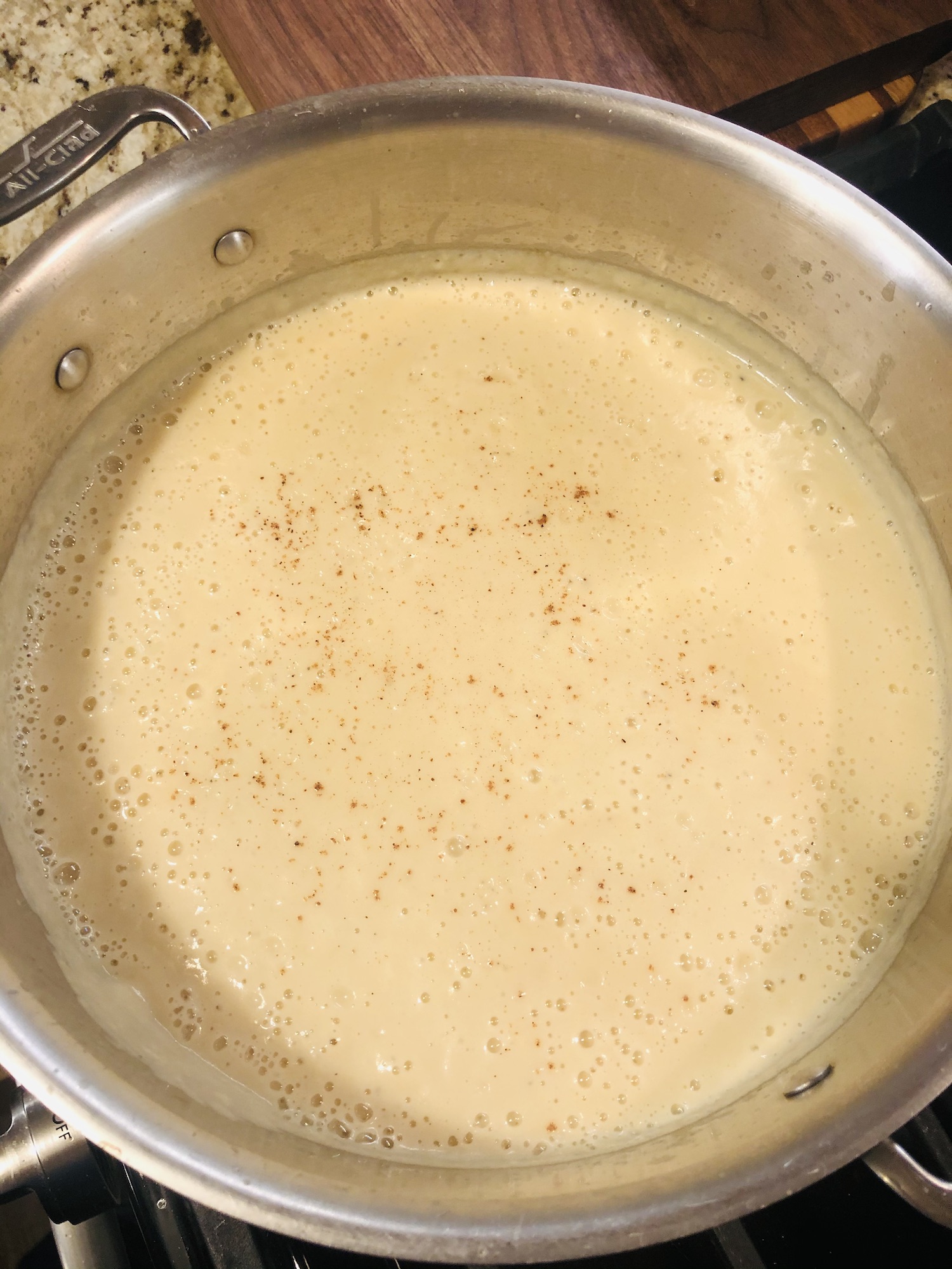 cauliflower soup květáková polévka
