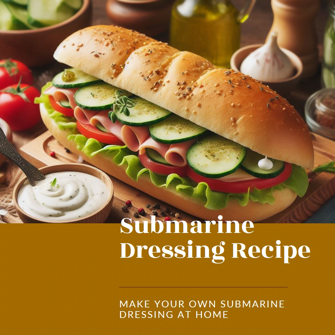 Delicious Submarine Dressing Tangy Condiment for Sandwiches