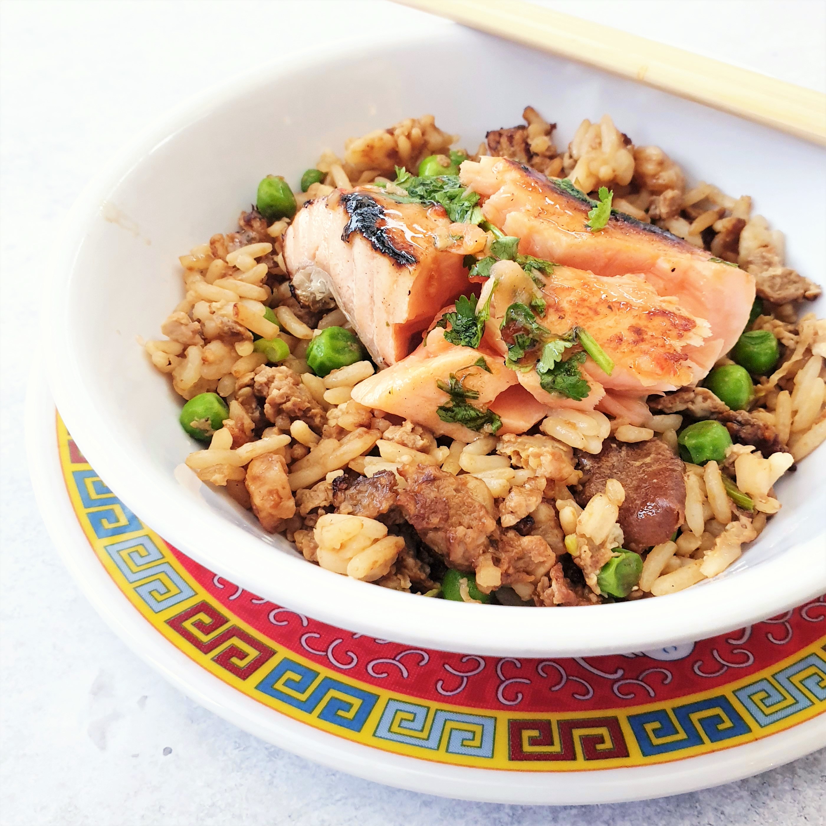 Plain Egg Fried Rice (Chinese Fakeaway) Feast Glorious Feast