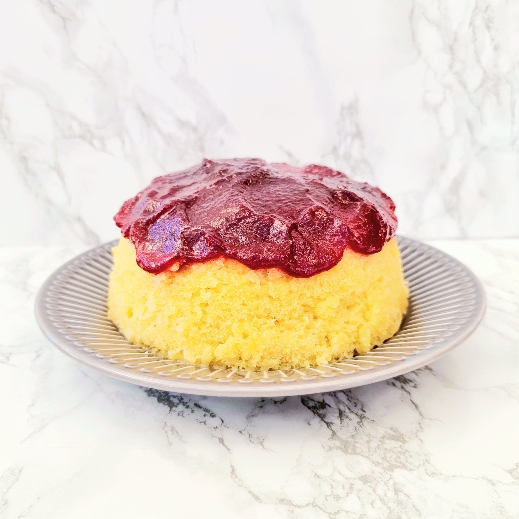Microwave Jam Sponge Pudding Feast Glorious Feast
