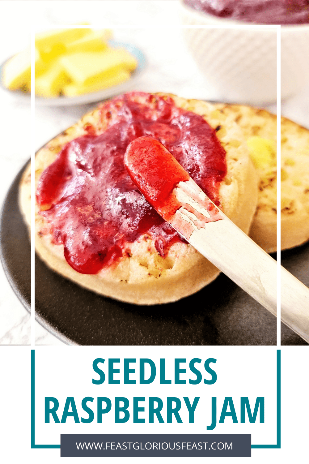 Seedless Raspberry Jam (Small Batch Recipe) Feast Glorious Feast