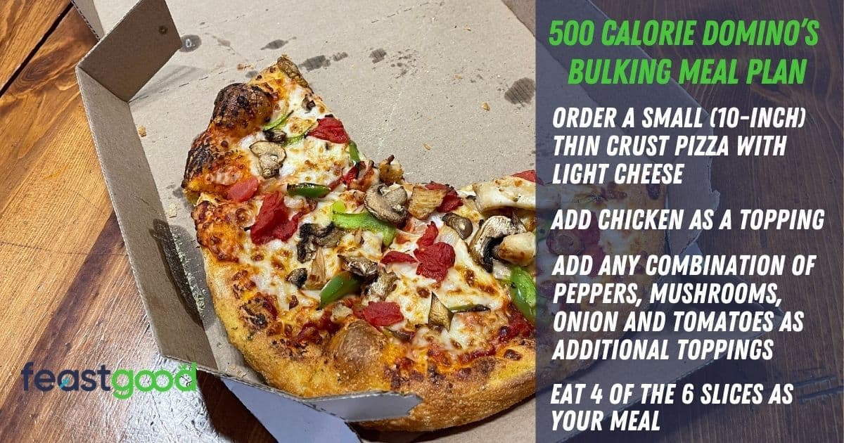 Eating at Domino’s When Bulking (6 Bodybuilding Meals)