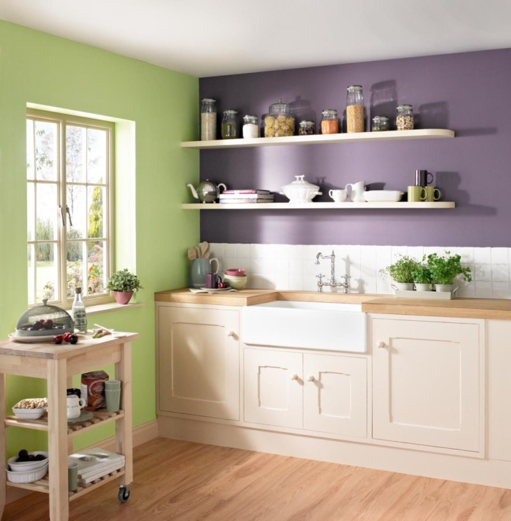 35 Inspiring Purple Kitchen Ideas that You’ll Love