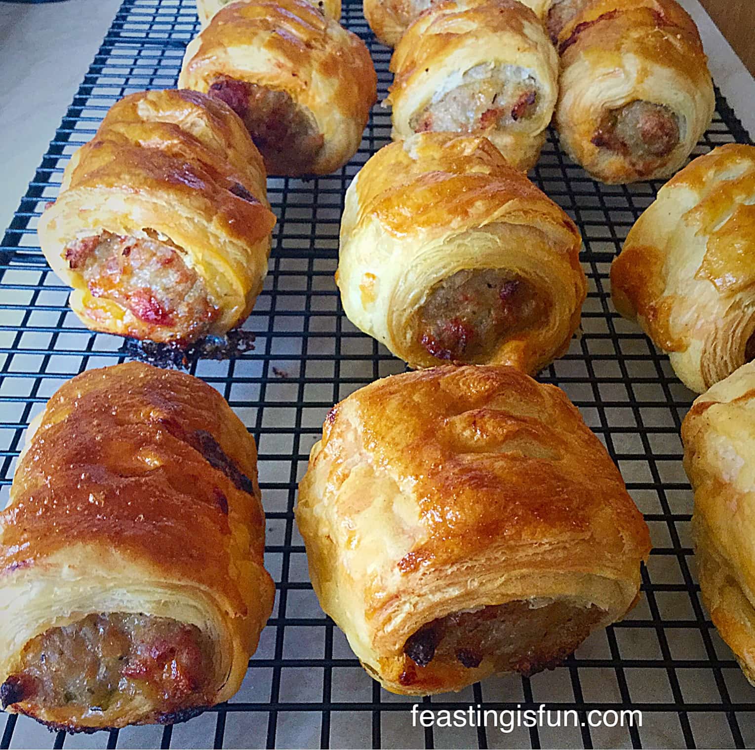 Sausage Plait With A Twist Feasting Is Fun