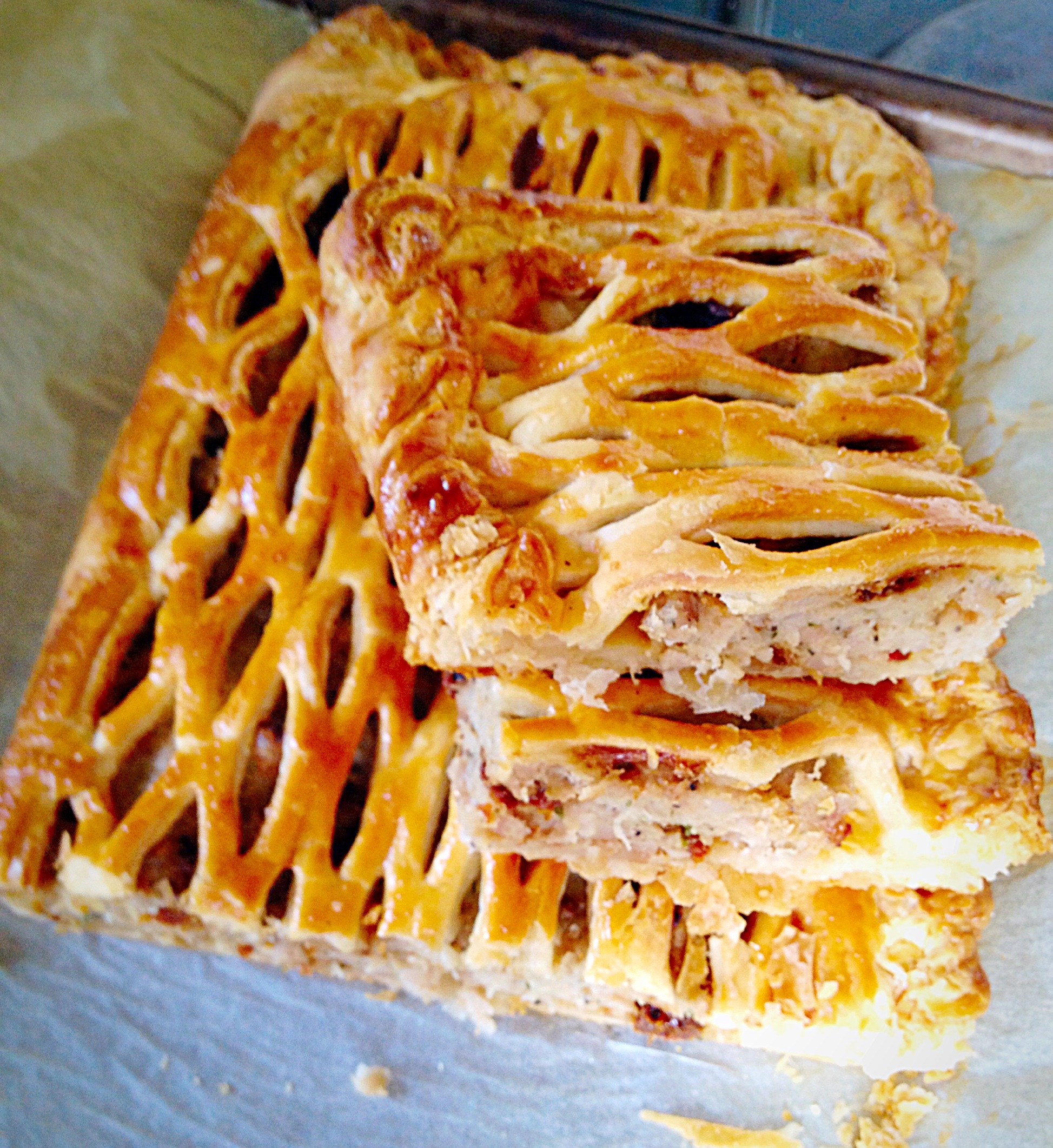 Sausage Plait With A Twist Feasting Is Fun