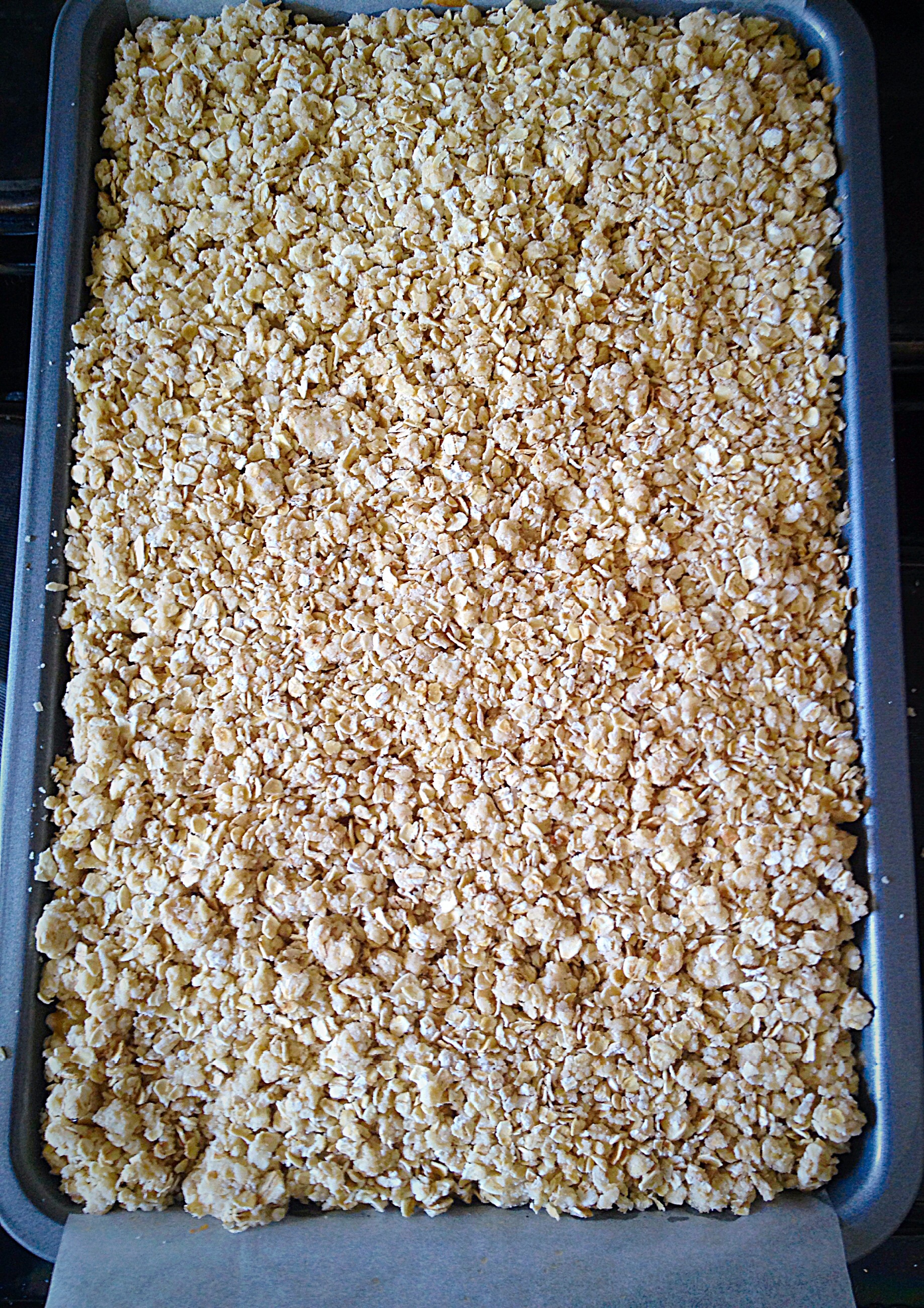 Oat Topped Lemon Shortbread Bars Feasting Is Fun