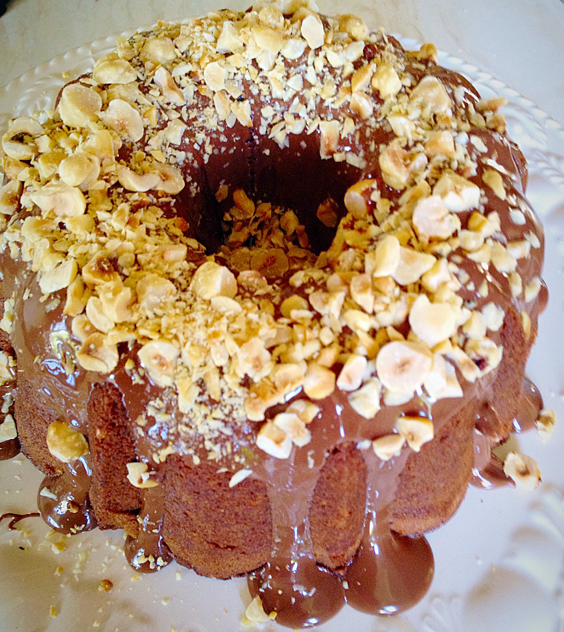 Chocolate Hazelnut Bundt Cake Feasting Is Fun