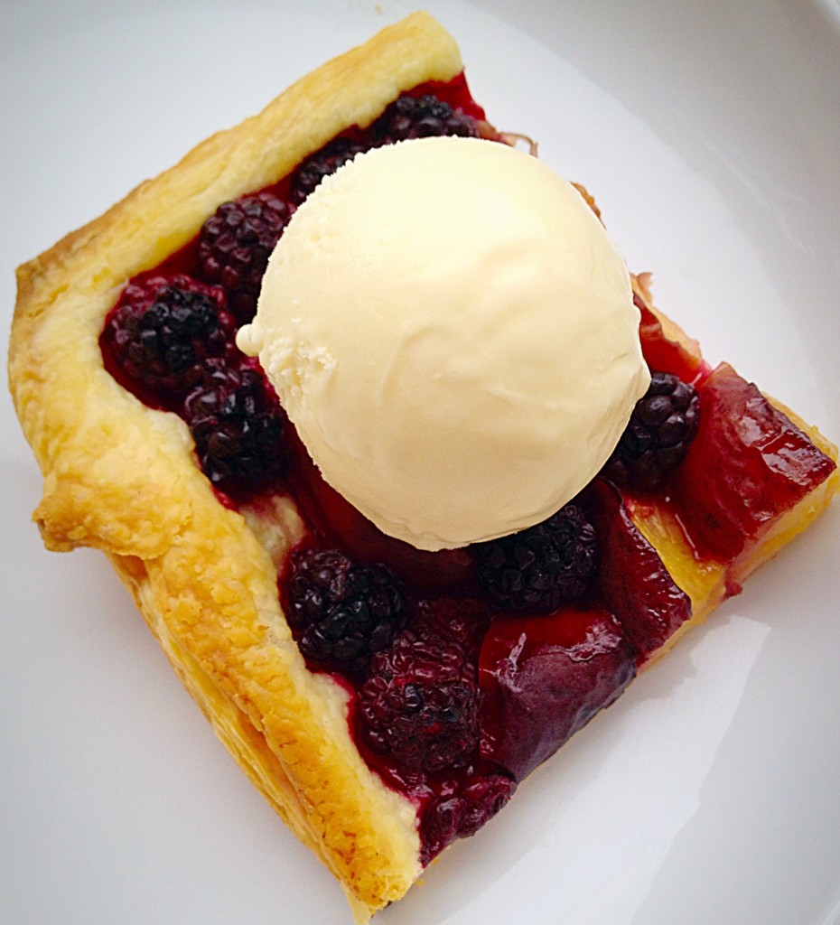 Blackberry Nectarine Tart Feasting Is Fun