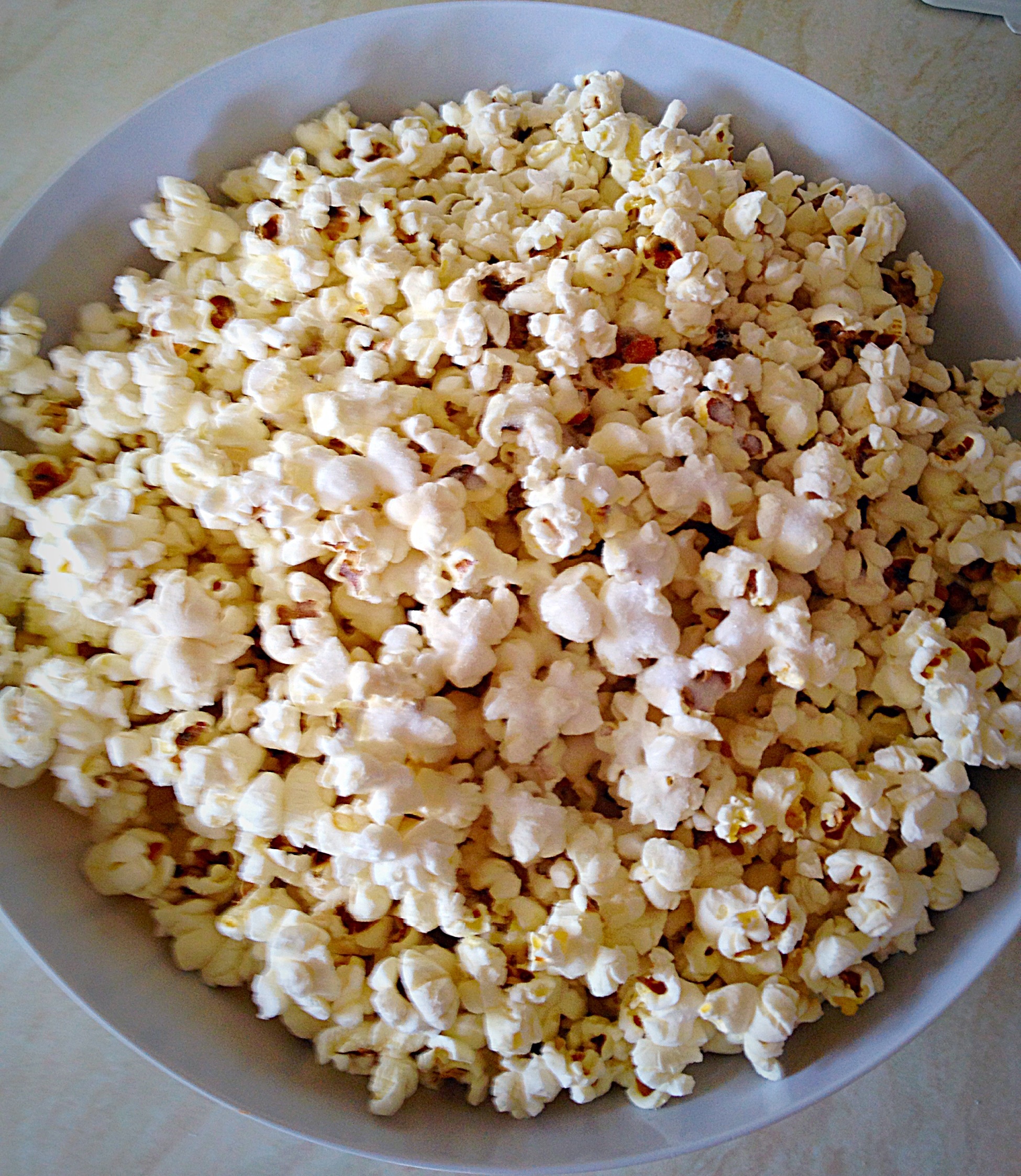 Vanilla Sugar Popcorn Feasting Is Fun