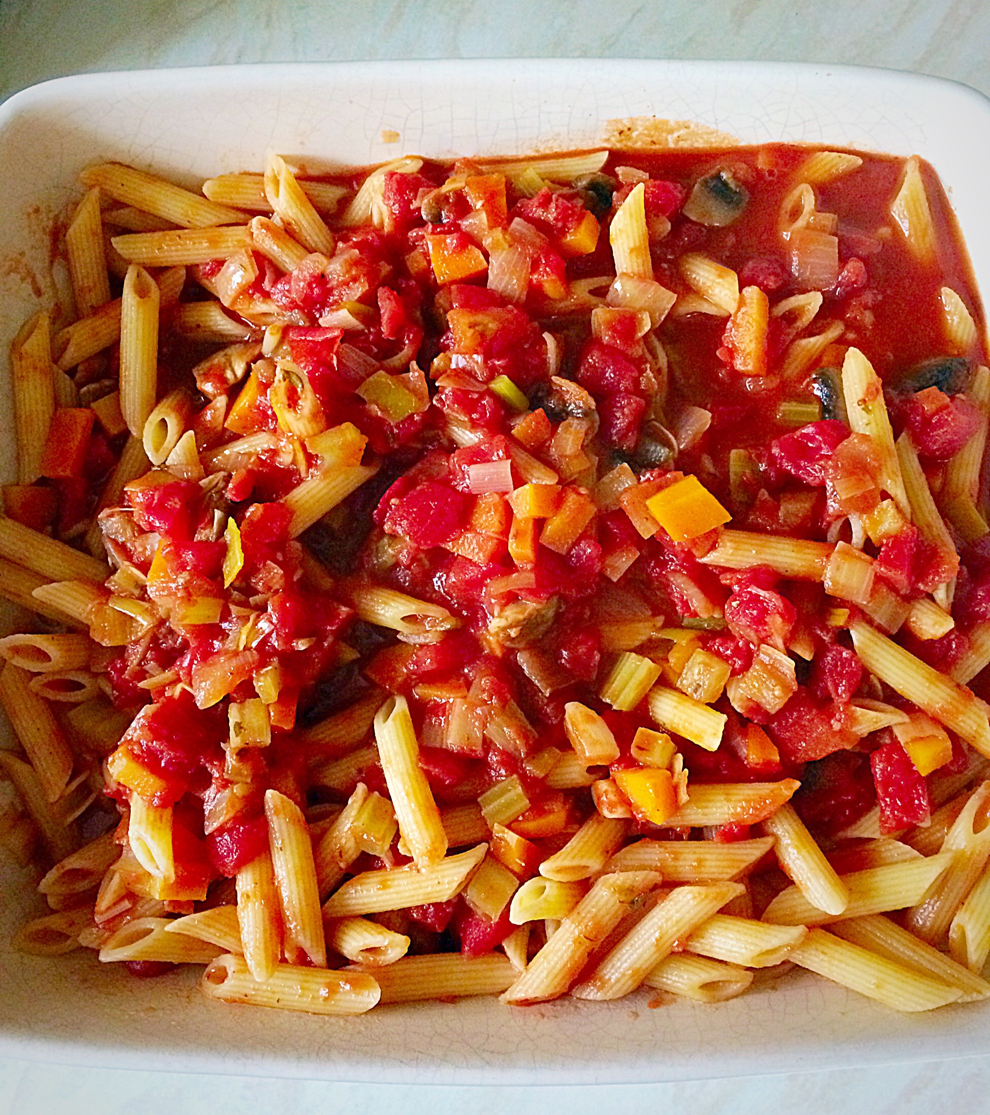 Cheesy Vegetable Pasta Bake Feasting Is Fun