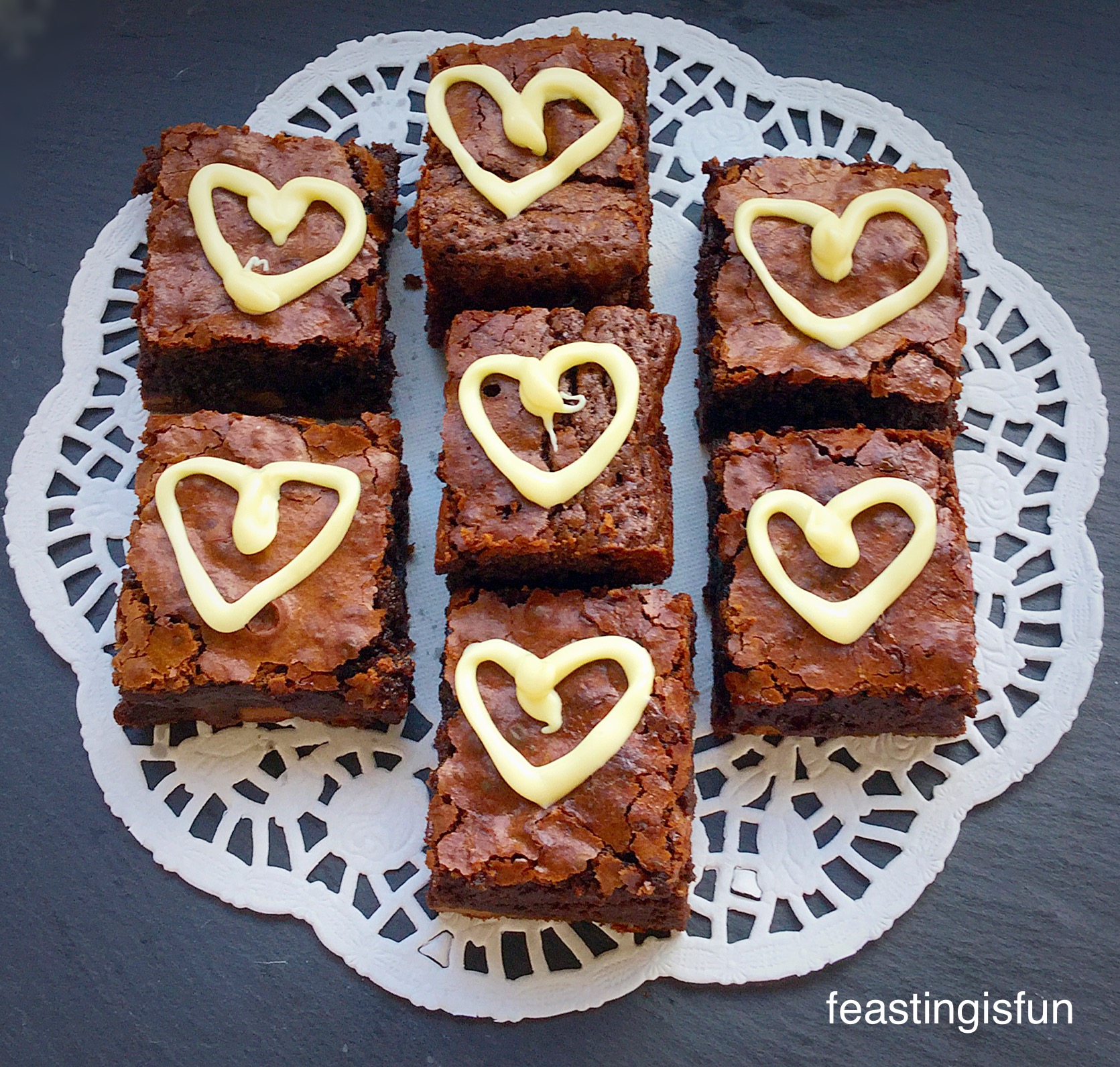 Chocolate Fudge Brownie Bites Feasting Is Fun