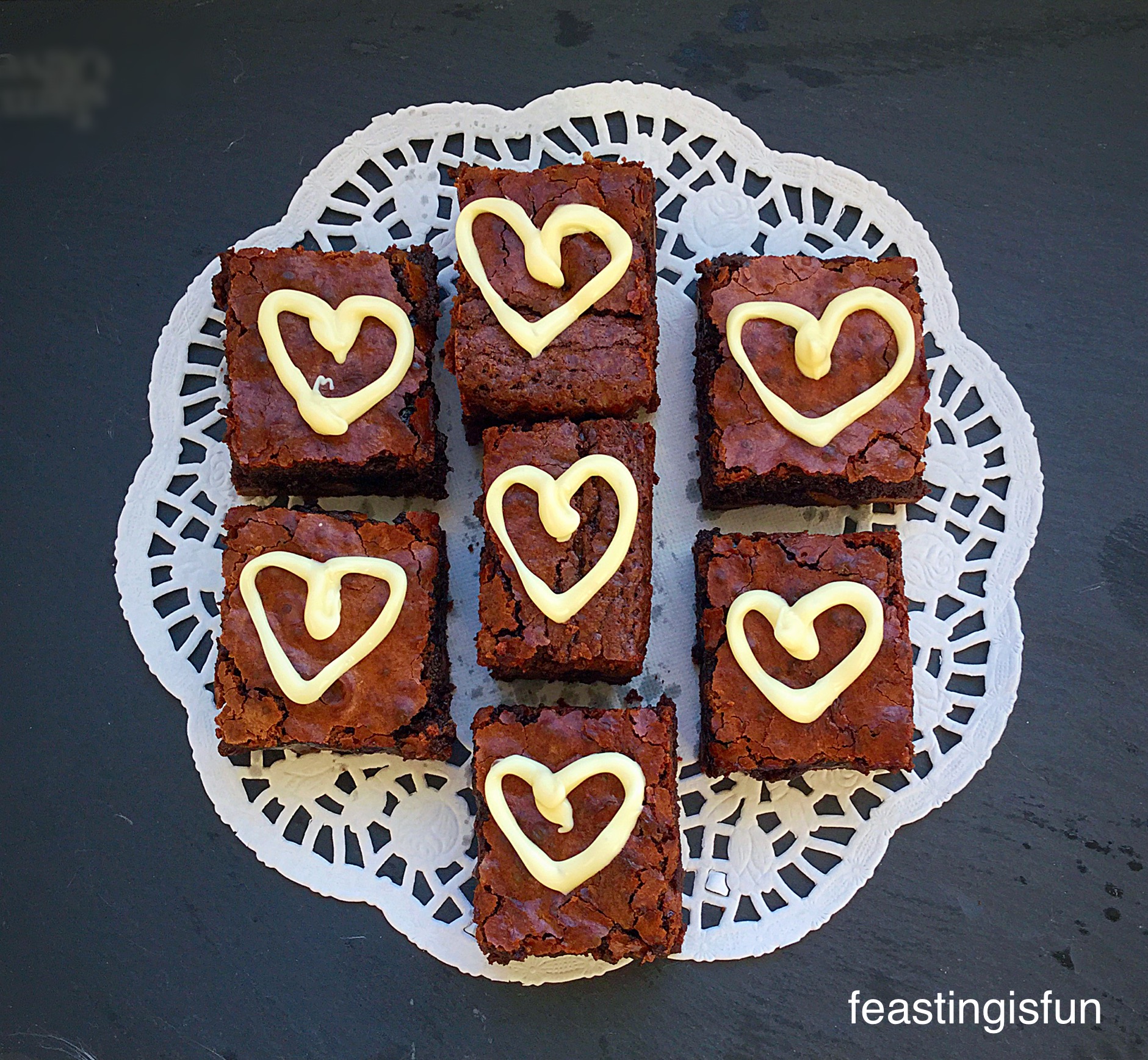 Chocolate Fudge Brownie Bites Feasting Is Fun