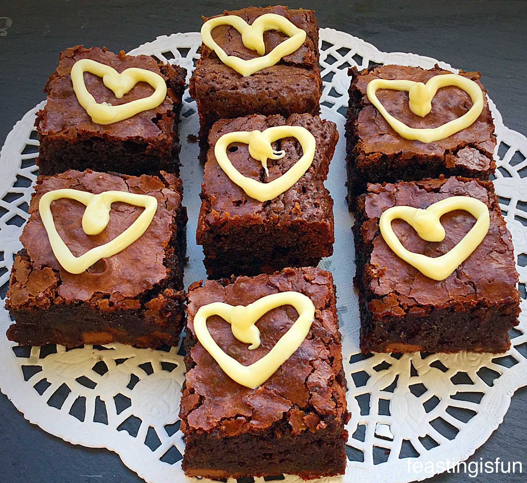 Chocolate Fudge Brownie Bites Feasting Is Fun