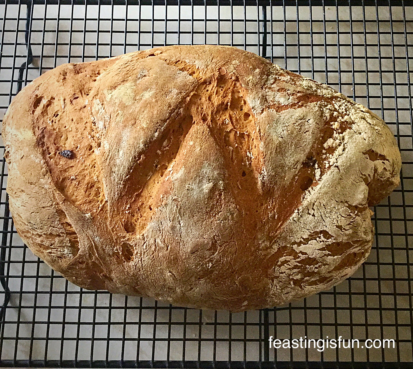 Sundried Tomato Bread Feasting Is Fun