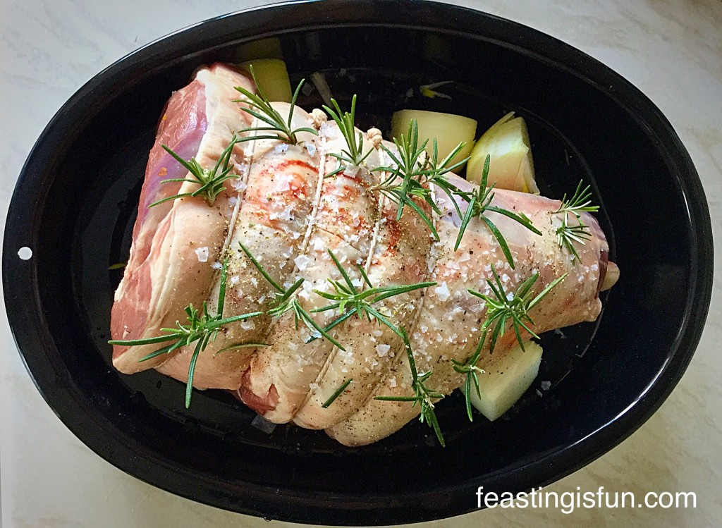 Redcurrant Jelly Glazed Roast Lamb Feasting Is Fun