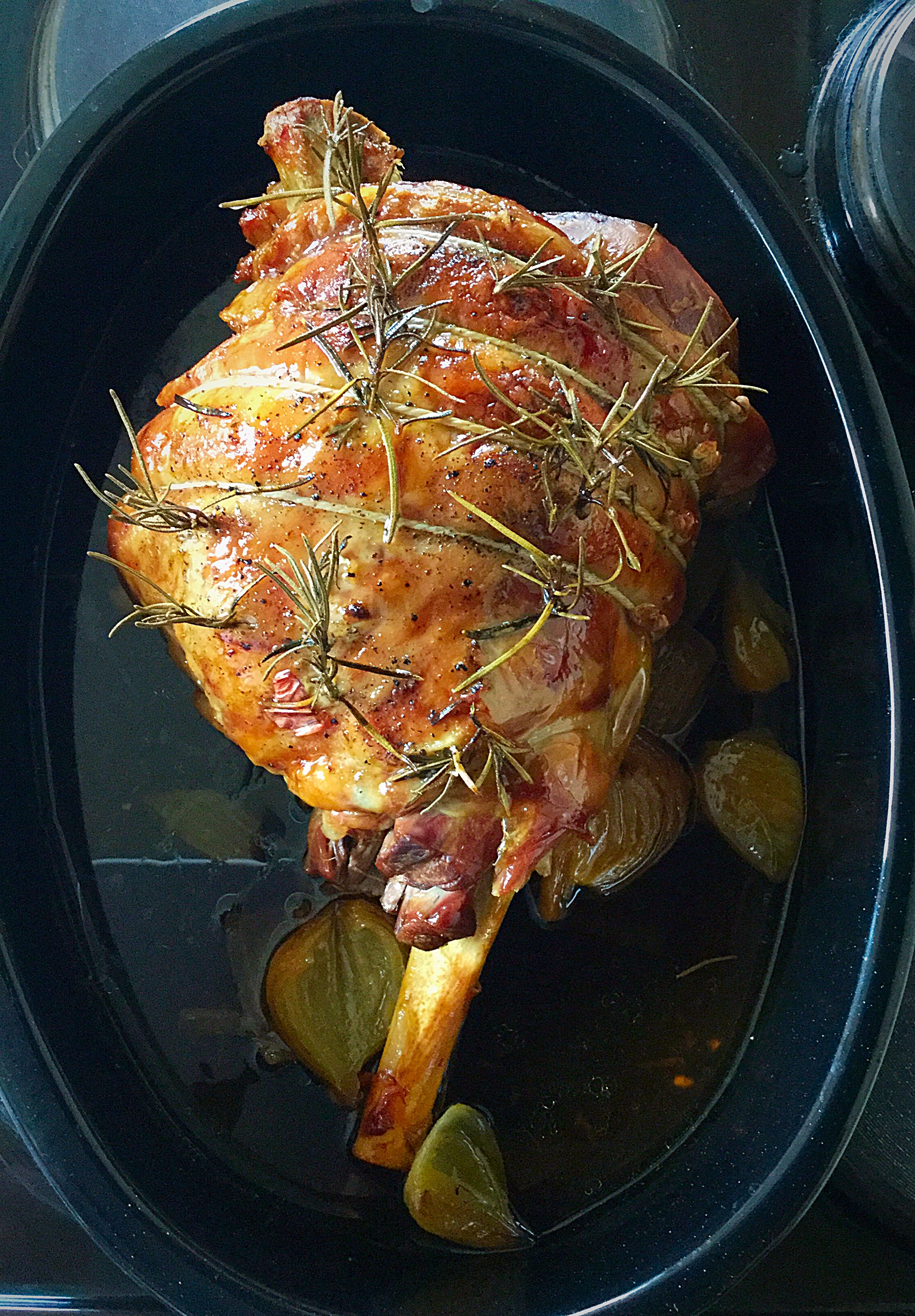 Redcurrant Jelly Glazed Roast Lamb Feasting Is Fun