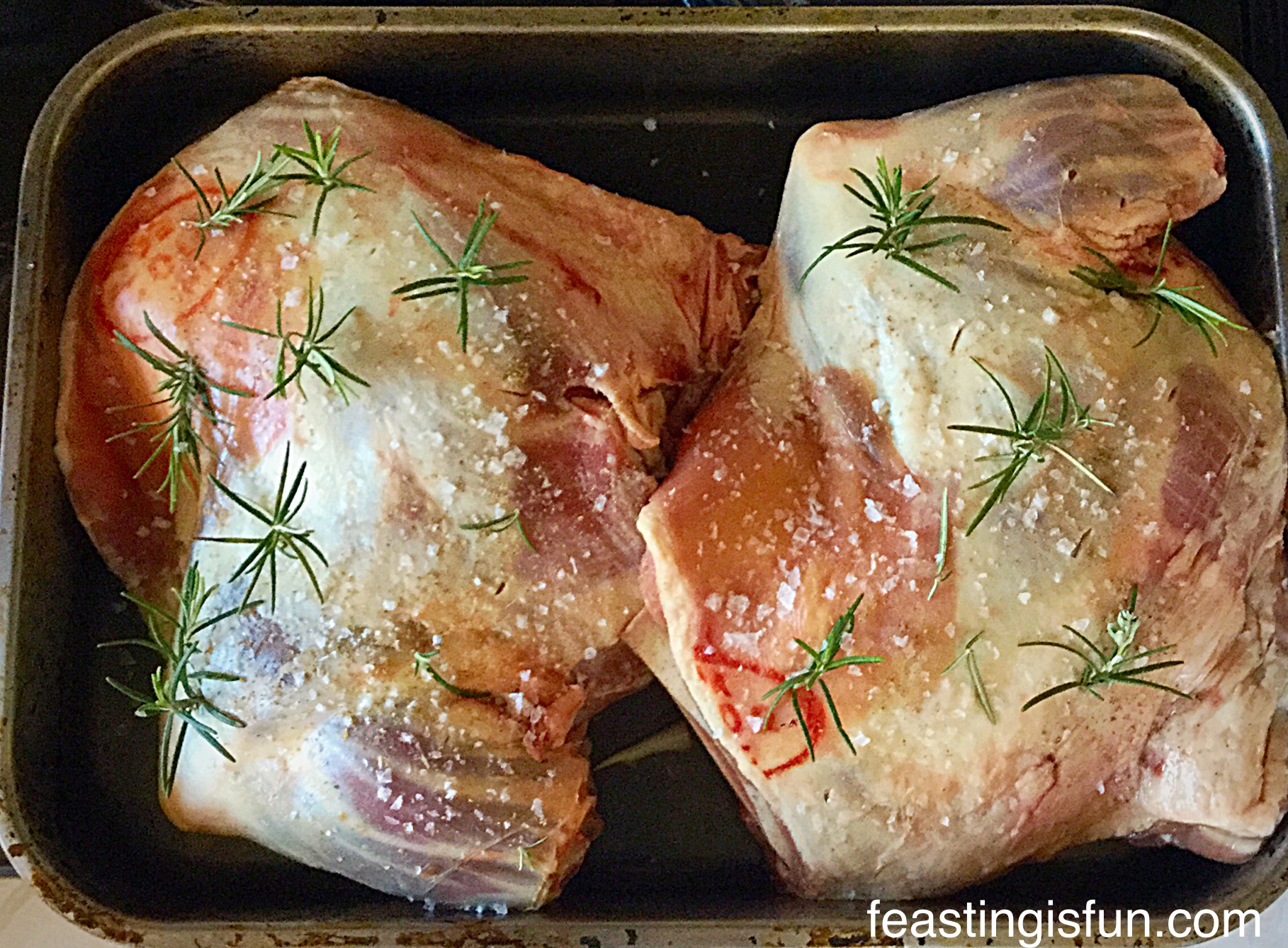 Slow Roasted Lamb Shoulder Feasting Is Fun