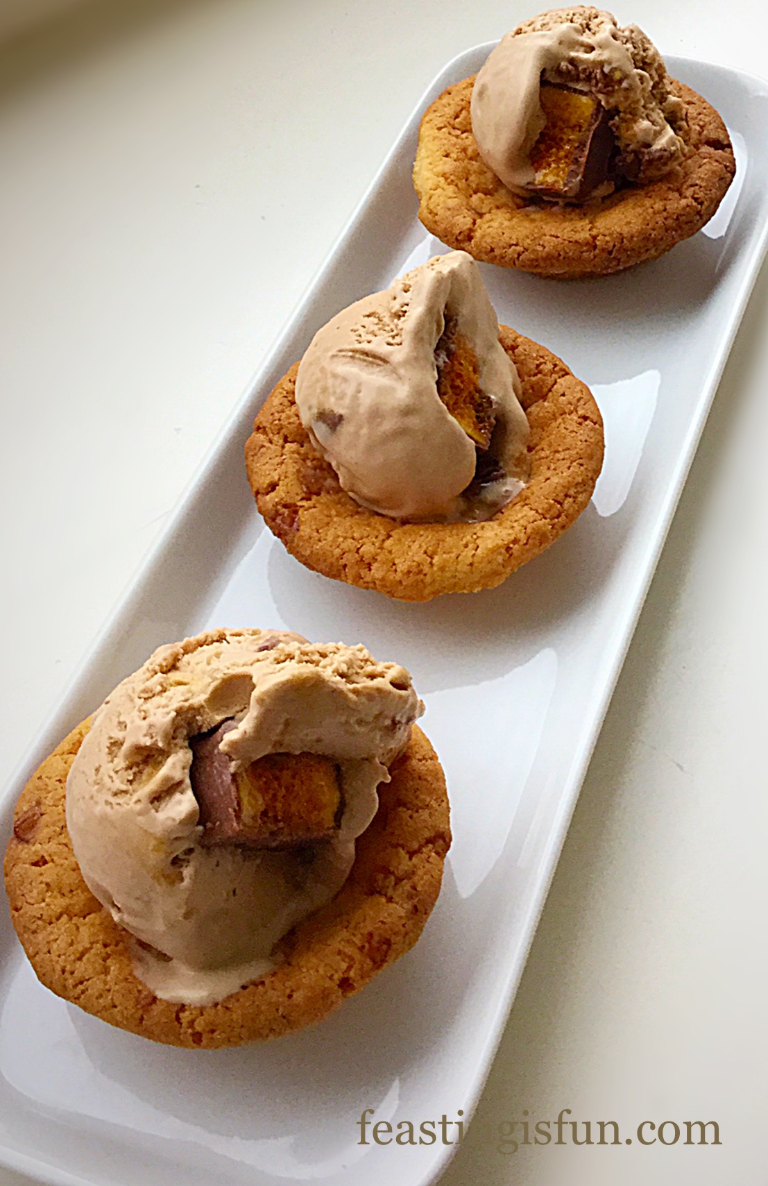 Chocolate Ice Cream Feasting Is Fun