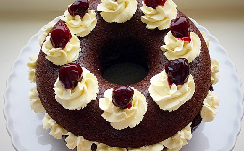 Black Forest Giant Doughnut Feasting Is Fun