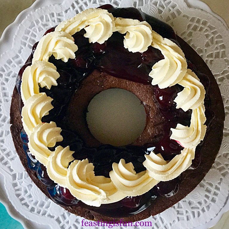 Black Forest Giant Doughnut Feasting Is Fun