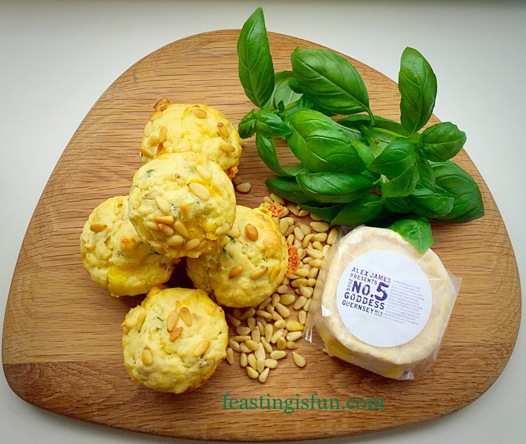 Goddess Cheese Pine Nut Muffins Feasting Is Fun