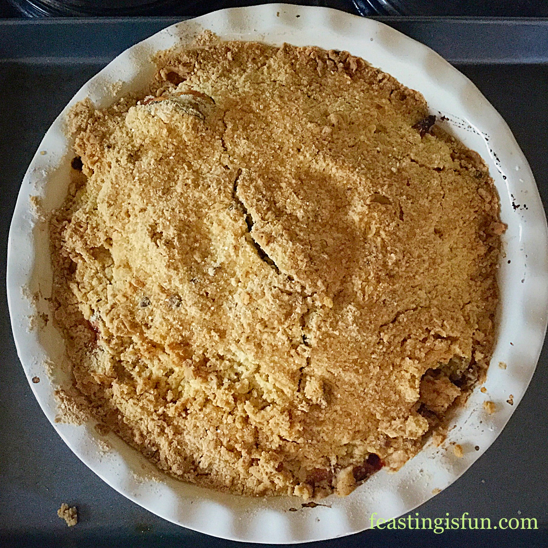 Toffee Apple Crumble Feasting Is Fun