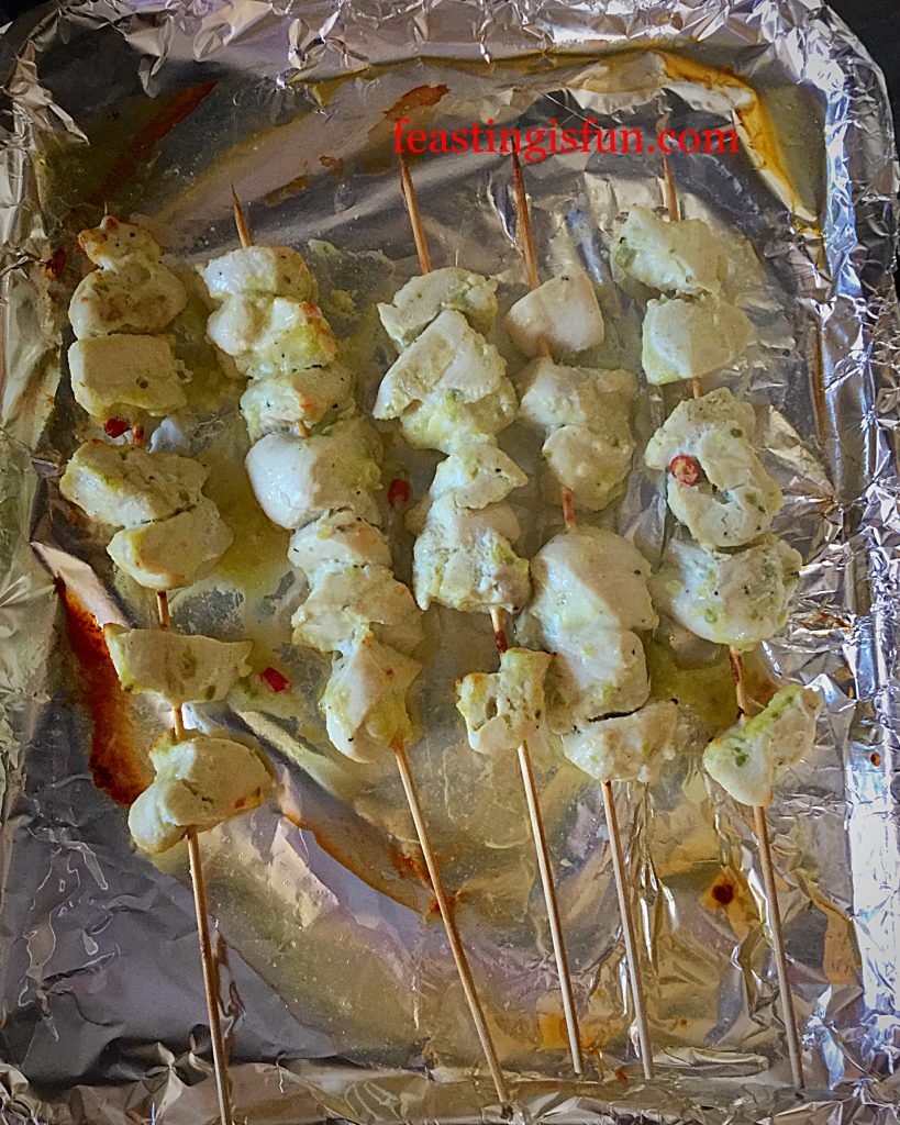 Chilli Lime Chicken Kebabs Feasting Is Fun