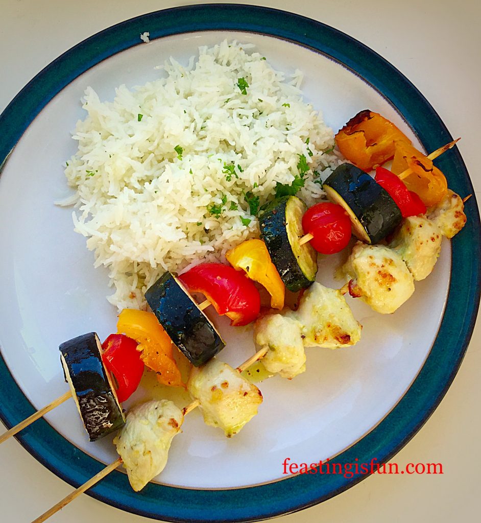 Chilli Lime Chicken Kebabs Feasting Is Fun