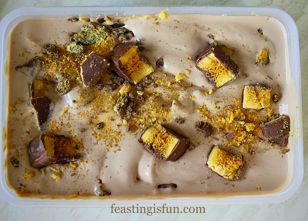 Chocolate Ice Cream Feasting Is Fun