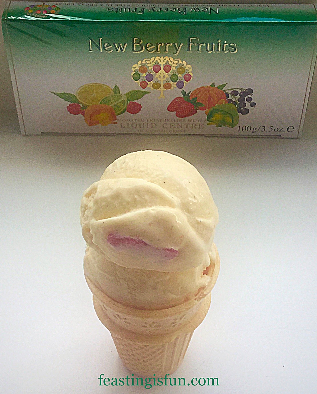 New Berry Fruits Ice Cream Feasting Is Fun