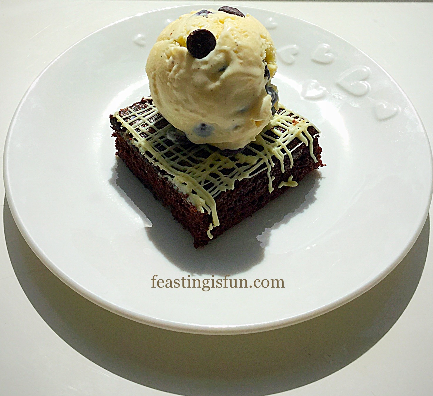 Vanilla Fudge Chocolate Brownies Feasting Is Fun