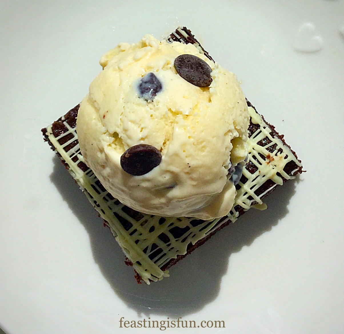 Vanilla Fudge Chocolate Brownies Feasting Is Fun