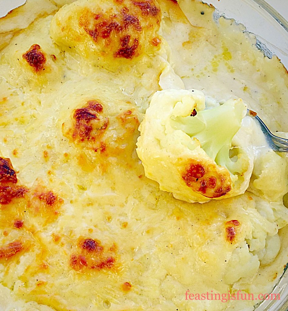 Homemade Cauliflower Cheese Feasting Is Fun