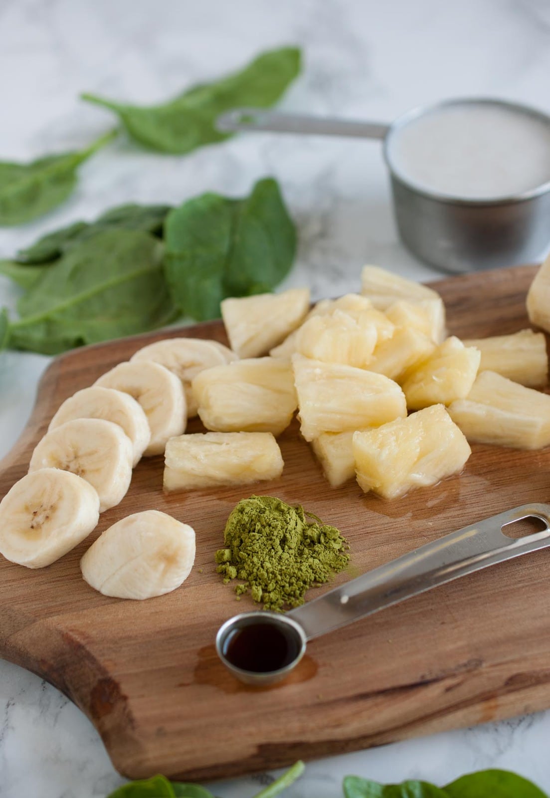 Matcha Smoothie Bowl Feasting not Fasting