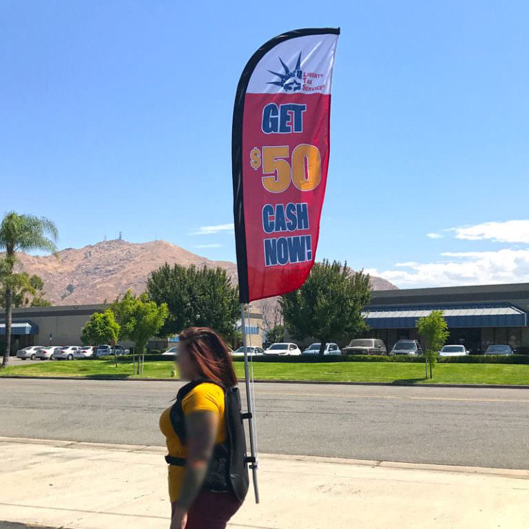 walkingflag Custom Feather Banner Flags