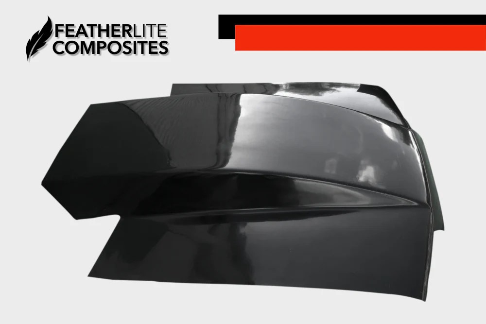 Foxbody 6 inch Cowl Hood (8793) Featherlite Composites LLC