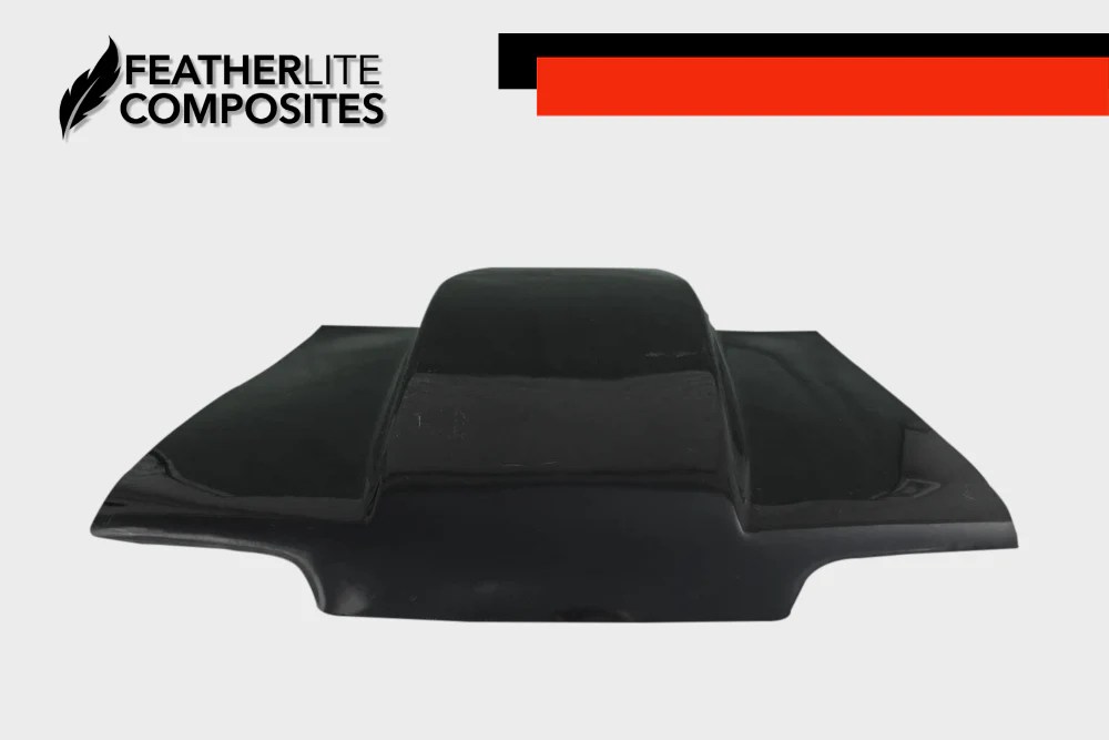 Foxbody 6 inch Cowl Hood (8793) Featherlite Composites LLC