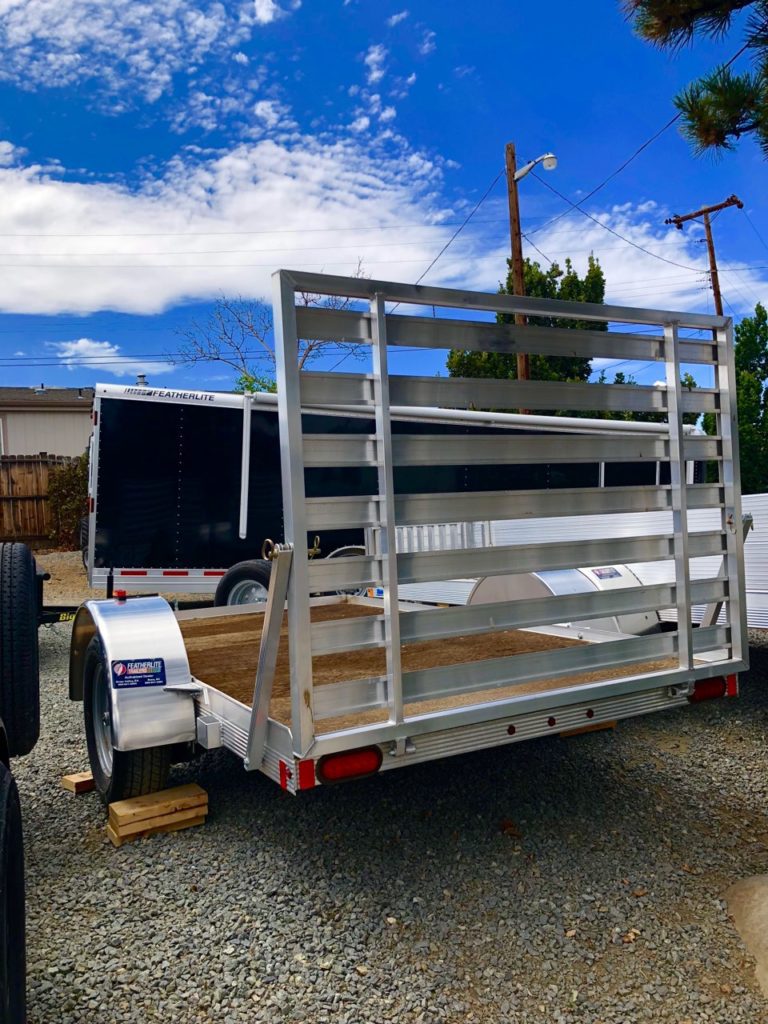 CargoPro Trailer Back Driverside View Featherlite of Reno