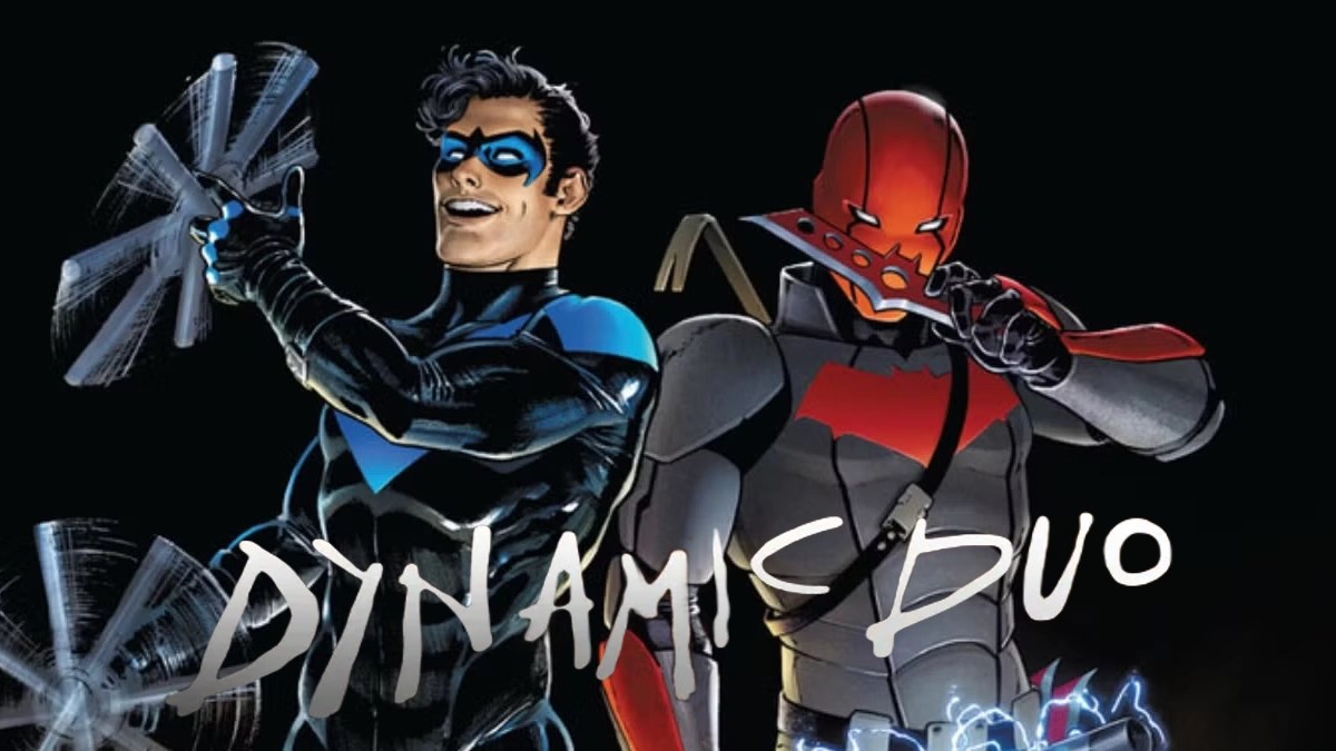 Dynamic Duo Cartoon